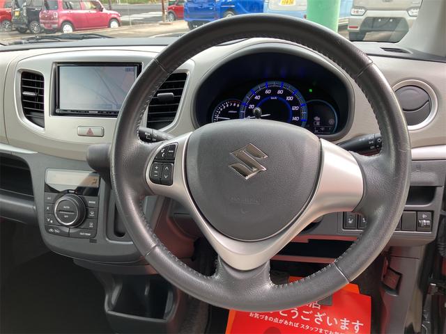 ワゴンR FZ ナビ 衝突被害軽減システム HID スマートキー アイドリングストップ 電動格納ミラー シートヒーター ベンチシート CVT ABS ESC 衝突安全ボディ エアコン パワーステアリング(3枚目)