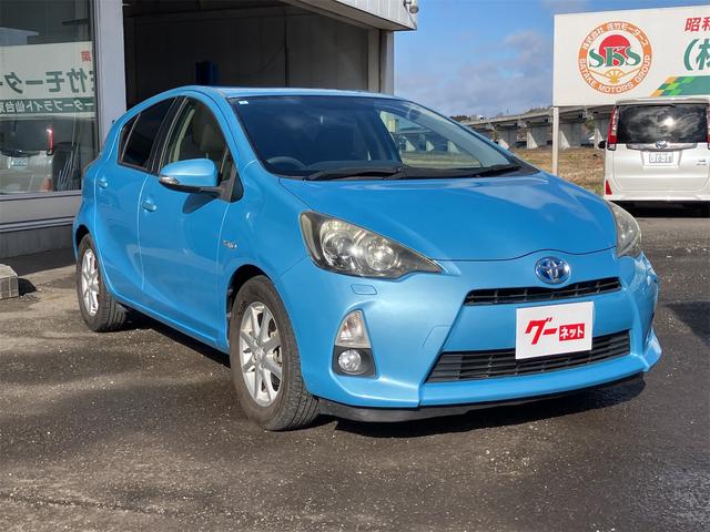 アクア Ｓ　ＥＴＣ　バックカメラ　ナビ　アルミホイール　オートライト　ヘッドライトウォッシャー　スマートキー　電動格納ミラー　シートヒーター　ＣＶＴ　衝突安全ボディ　記録簿　ＡＢＳ　ＥＳＣ　エアコン（14枚目）