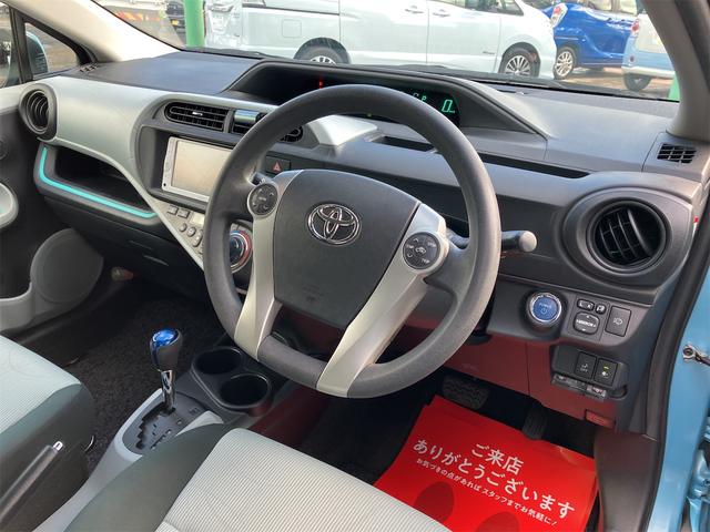 アクア Ｓ　ＥＴＣ　バックカメラ　ナビ　アルミホイール　オートライト　ヘッドライトウォッシャー　スマートキー　電動格納ミラー　シートヒーター　ＣＶＴ　衝突安全ボディ　記録簿　ＡＢＳ　ＥＳＣ　エアコン（33枚目）