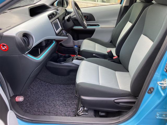 アクア Ｓ　ＥＴＣ　バックカメラ　ナビ　アルミホイール　オートライト　ヘッドライトウォッシャー　スマートキー　電動格納ミラー　シートヒーター　ＣＶＴ　衝突安全ボディ　記録簿　ＡＢＳ　ＥＳＣ　エアコン（55枚目）