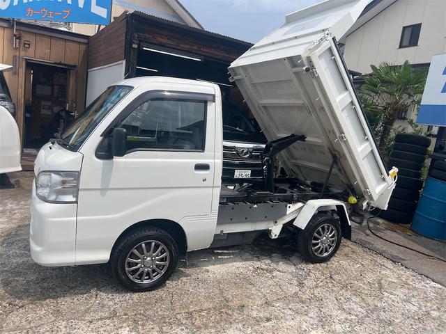 ハイゼットトラック 多目的ダンプ　４ＷＤ　ＰＴＯダンプ　５ＭＴ　ＥＴＣ　ナビ　ＤＴＶ　バックカメラ　アルミホイール　エアコン　運転席エアバッグ（12枚目）