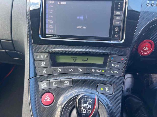 プリウス ETC バックカメラ Bluetooth ナビ TV ドライブレコーダー アルミホイール スマートキー 電動格納ミラー CVT CD USB エアコン パワーステアリング パワーウィンドウ(6枚目)