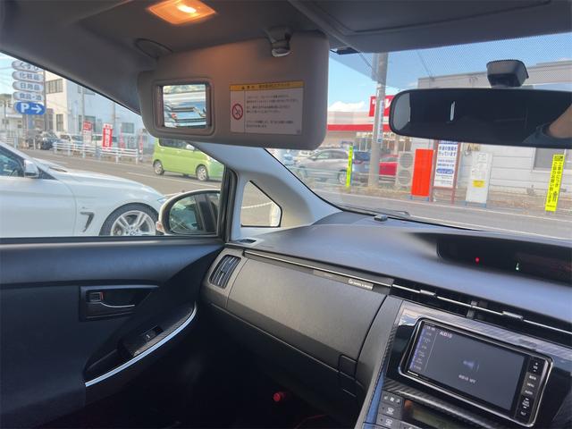 プリウス ETC バックカメラ Bluetooth ナビ TV ドライブレコーダー アルミホイール スマートキー 電動格納ミラー CVT CD USB エアコン パワーステアリング パワーウィンドウ(53枚目)