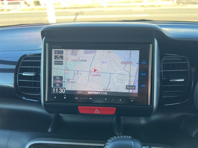N-BOXカスタム G ターボSSパッケージ ETC バックカメラ 両側電動パワスラ Bluetooth ナビ DTV オートクルーズコントロール オートライト HID スマートキー 電格ミラー ベンチシート CVT 盗難防止システム ABS(4枚目)