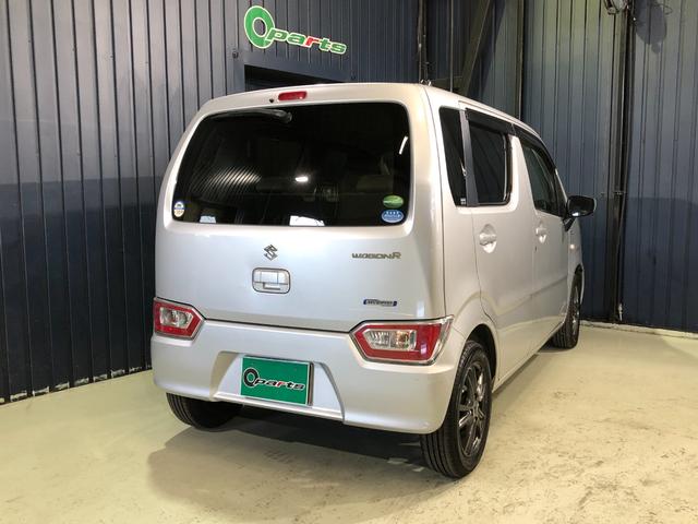 ワゴンＲ ハイブリッドＦＸ　４ＷＤ　ＥＴＣ　ナビ　フルセグ　Ｂｌｕｅｔｏｏｔｈ　アイドリングストップ　電動格納ミラー　シートヒーター　ベンチシート　ＣＶＴ　盗難防止システム　ＡＢＳ　ＥＳＣ　アルミホイール　衝突安全ボディ（18枚目）