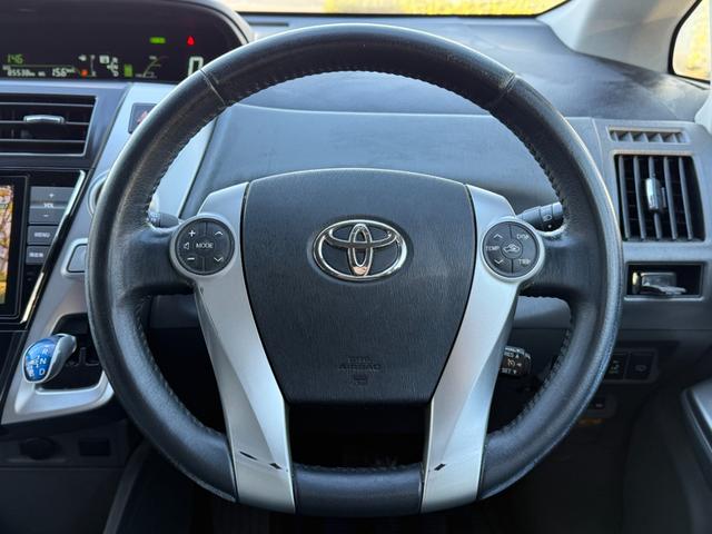 プリウスアルファ Ｇ　ＬＥＤヘッドランプ　８インチナビ　フルセグＴＶ　Ｂｌｕｅｔｏｏｔｈ　ビルトインＥＴＣ　バックカメラ　オートクルーズコントロール　オートライト　ヘッドライトウォッシャー　スマートキー　電動格納ミラー（3枚目）