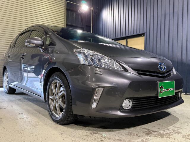 プリウスアルファ Ｇ　ＬＥＤヘッドランプ　８インチナビ　フルセグＴＶ　Ｂｌｕｅｔｏｏｔｈ　ビルトインＥＴＣ　バックカメラ　オートクルーズコントロール　オートライト　ヘッドライトウォッシャー　スマートキー　電動格納ミラー（17枚目）