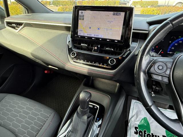 カローラスポーツ ハイブリッドＧ　Ｚ　純正ナビ　フルセグＴＶ　ドラレコ　ビルトインＥＴＣ　クリアランスソナー　オートクルーズコントロール　レーンアシスト　衝突被害軽減システム　オートマチックハイビーム　オートライト　ＬＥＤヘッドランプ（38枚目）