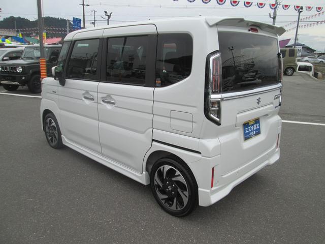 スペーシアカスタム カスタム HYBRID XSターボ FF 全方位カメラ スズキコネクト通信機 バックカメラ オートライト Bluetooth スライドドア 純正ナビ プッシュスタート シートヒーター オートエアコン スズキセーフティーサポート 衝突被害軽減システム(9枚目)