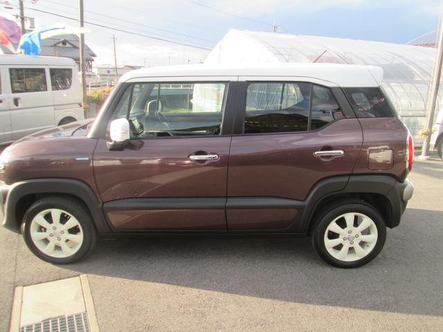 クロスビー HYBRID MZ MN71S 4WD ナビ オートライト Bluetooth ナビ プッシュスタート シートヒーター オートエアコン スズキセーフティーサポート 4WD 衝突被害軽減システム アイドリングストップ 横滑り防止機能 衝突安全ボディ(8枚目)