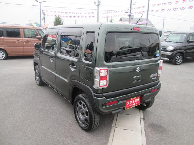 ハスラー ＨＹＢＲＩＤ　Ｇ　ＦＦ　バックカメラ　モニターオーディオ　バックカメラ　オートライト　プッシュスタート　シートヒーター　オートエアコン　スズキセーフティーサポート　衝突被害軽減システム　アイドリングストップ　横滑り防止機能　衝突安全ボディ　盗難防止システム（7枚目）