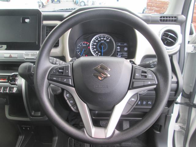 クロスビー HYBRID MV 4型 4WD 全方位カメラオーディオレス バックカメラ オートライト プッシュスタート シートヒーター オートエアコン スズキセーフティーサポート 4WD 衝突被害軽減システム アイドリングストップ 横滑り防止機能 衝突安全ボディ(12枚目)