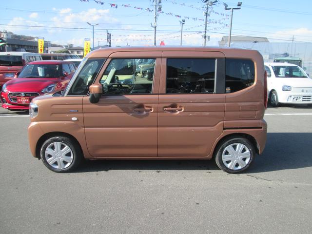 スペーシア HYBRID X 4WD 全方位カメラ ナビ スズキコネクト通信機器 バックカメラ オートライト Bluetooth スライドドア 純正ナビ プッシュスタート シートヒーター スズキセーフティーサポート 4WD 衝突被害軽減システム(8枚目)