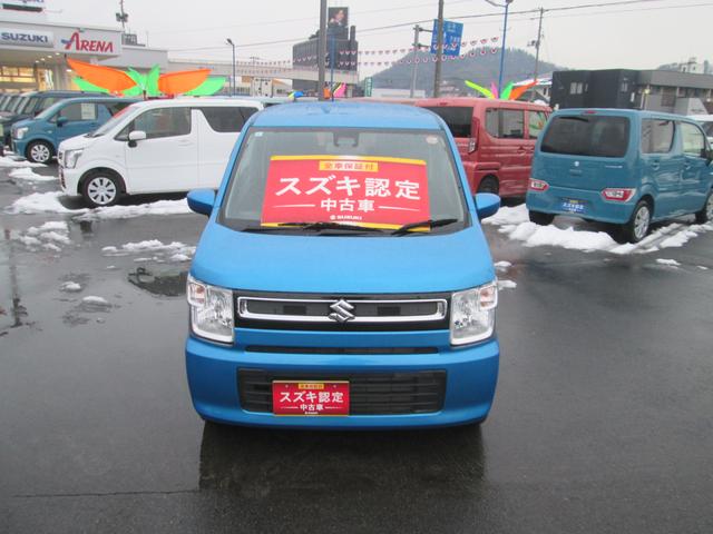 ワゴンＲ ＦＡ　２型　４ＷＤ　ナビ　キーレスキー　オートライト　Ｂｌｕｅｔｏｏｔｈ　ナビ　盗難防止システム　衝突被害軽減システム　４ＷＤ　スズキセーフティーサポート　ドアバイザー　絨毯マット（2枚目）