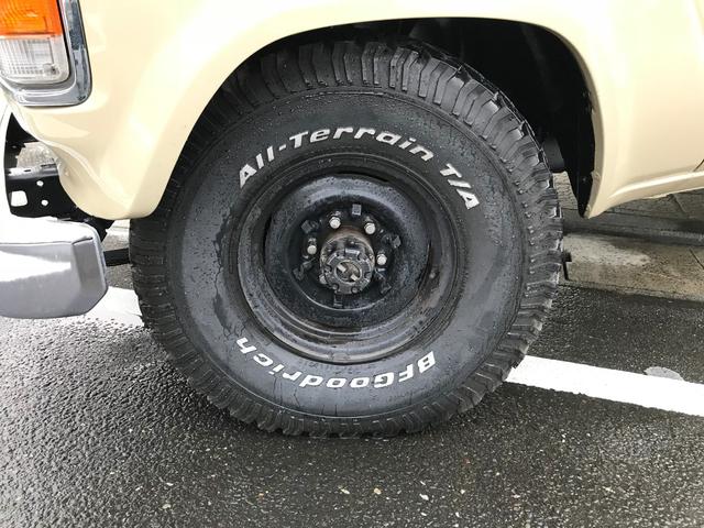 GX 4WD マッドタイヤ キャメルベージュオールペン(11枚目)