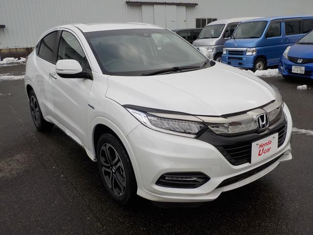 ヴェゼル ホンダ ハイブリッドｚ ホンダセンシング ４ｗｄ ｅｔｃ バックカメラ 運転席 助手席シートヒーター サイドエアバッグ サイドカーテンエアバッグ ｌｅｄヘッドライト ｌｅｄフォグライト １７インチアルミホイール ａｂｓ ｖｓａ オートブレーキ 山形県