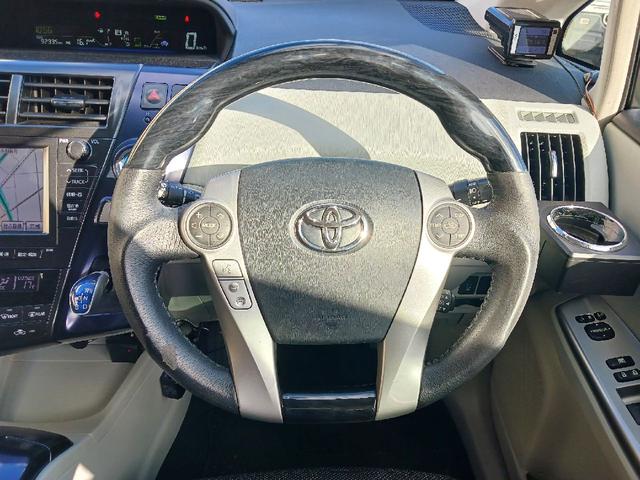 プリウスアルファ Gツーリングセレクション ドライブレコーダー ETC バックカメラ ナビ TV クリアランスソナー オートクルーズコントロール パークアシスト アルミホイール ヘッドライトウォッシャー サンルーフ スマートキー 電動格納ミラー(3枚目)