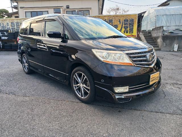 エリシオンプレステージ SZ ETC バックカメラ クリアランスソナー オートクルーズコントロール 衝突被害軽減システム 両側電動スライドドア HID サンルーフ スマートキー シートヒーター 3列シート パワーシート(13枚目)