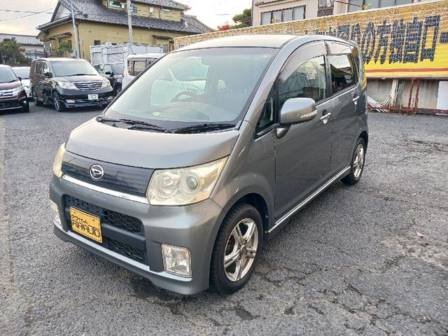 ムーヴ カスタム　Ｘリミテッド　ＨＩＤ　スマートキー　電動格納ミラー　ベンチシート　ＣＶＴ　盗難防止システム　ＡＢＳ　ＣＤ　ミュージックプレイヤー接続可　アルミホイール　衝突安全ボディ　エアコン　パワーステアリング　パワーウィンドウ（11枚目）