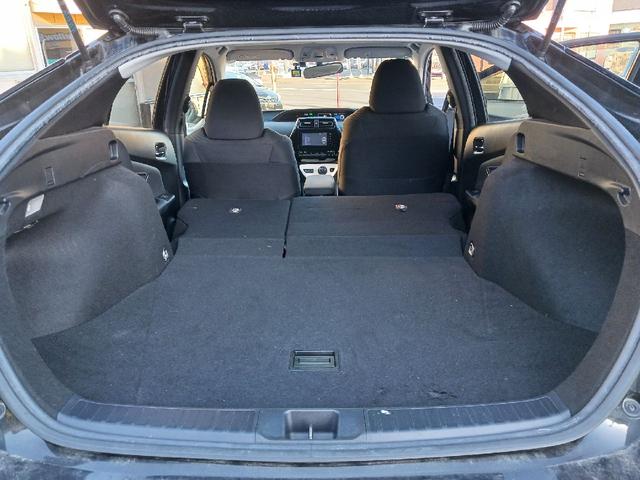 プリウス S ドライブレコーダー ETC バックカメラ TV アルミホイール オートライト LEDヘッドランプ CVT スマートキー 電動格納ミラー 盗難防止システム CD Bluetooth 衝突安全ボディ(27枚目)