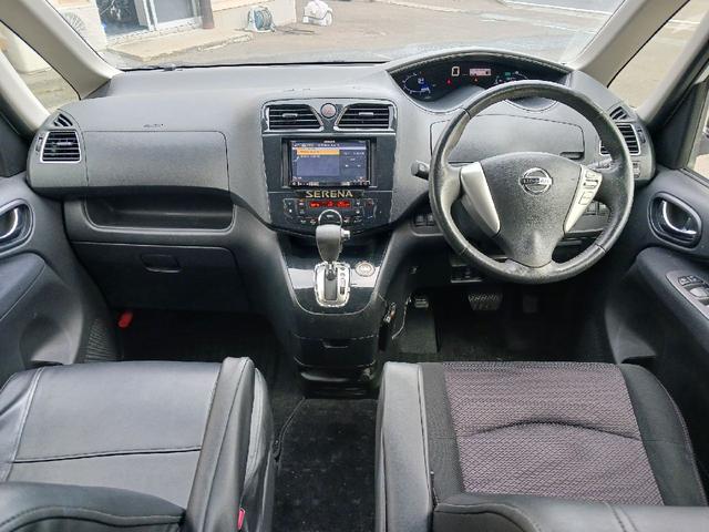 セレナ ハイウェイスター　Ｓ－ハイブリッド　ＥＴＣ　バックカメラ　ナビ　ＴＶ　オートクルーズコントロール　両側電動スライドドア　スマートキー　アイドリングストップ　電動格納ミラー　後席モニター　３列シート　ウォークスルー　ＣＶＴ　アルミホイール（2枚目）