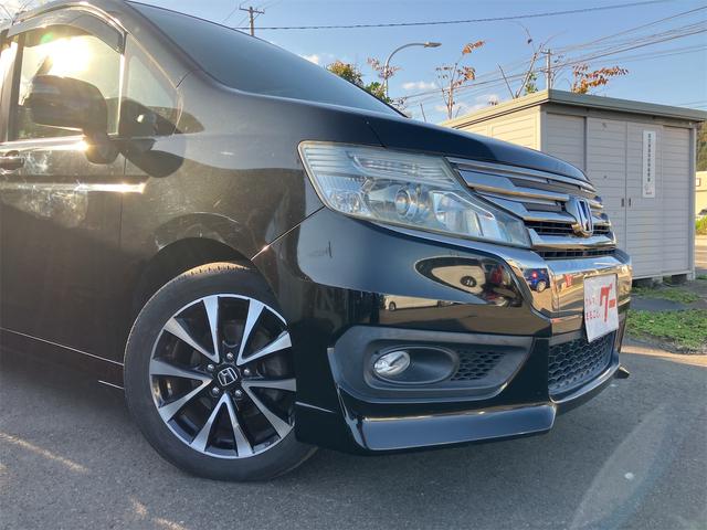 ステップワゴンスパーダ Z クールスピリット ETC バックカメラ TV オートクルーズコントロール 両側電動スライドドア オートライト HID アイドリングストップ 電動格納ミラー 3列シート CVT アルミホイール 100V電源(43枚目)