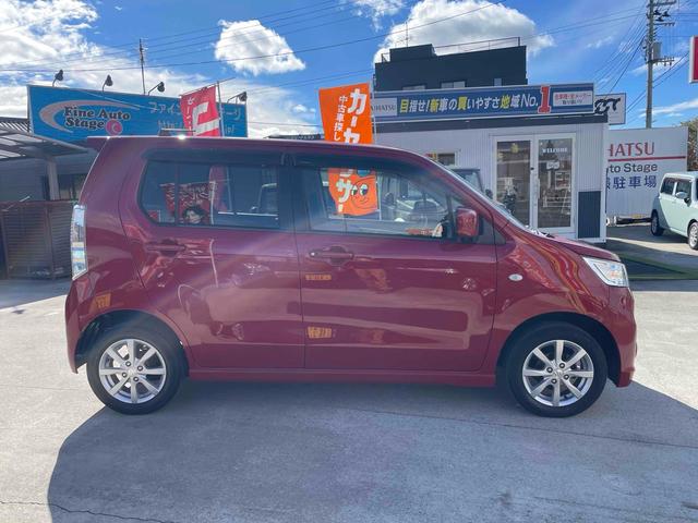 ワゴンＲスティングレー Ｘ　バックカメラ　ＴＶ　ＨＩＤ　スマートキー　アイドリングストップ　電動格納ミラー　ベンチシート　ＣＶＴ　盗難防止システム　ＡＢＳ　ＥＳＣ　アルミホイール　衝突安全ボディ　エアコン　パワーステアリング（14枚目）