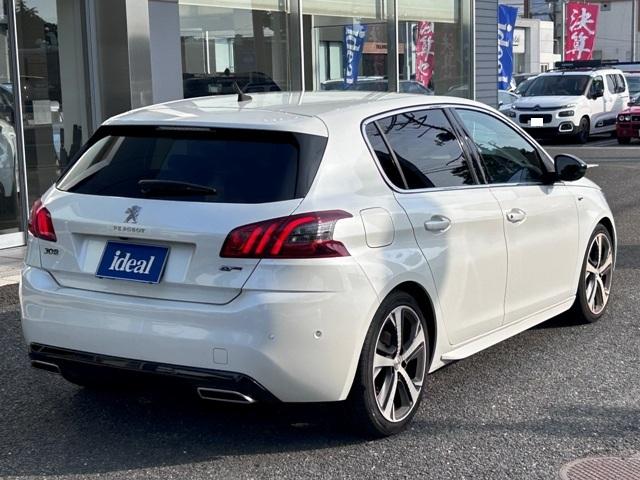 ３０８ ＧＴ　ブルーＨＤｉ　後期型８ＡＴ　純正フルセグナビ　アルカンターラハーフレザー　ＡＣＣ　ＬＥＤライト　カープレイ　アンドロイドオート　衝突軽減ブレーキ　バックカメラ　パークソナー　ブラインドスポット　ＥＴＣ　純正１８ＡＷ（46枚目）