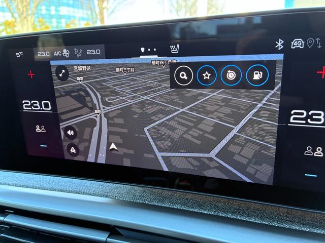 ３００８ ＧＴハイブリッド　アルカンタラパッケージ　ＭＨＥＶモデル　マトリクスＬＥＤライト　３６０°カメラ　アクティブクルコン　レーンアシスト　シートヒーター　ステアリングヒーター　ブラインドスポット　電動シート　ランバーサポート　純正１９インチＡＷ（61枚目）