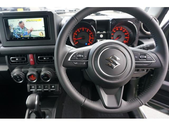 ジムニーシエラ JC 社外ナビTVブルートゥースバックカメラ前後ドラレコエンジンスターターLEDヘッドライトスズキセーフティーサポートETC(3枚目)