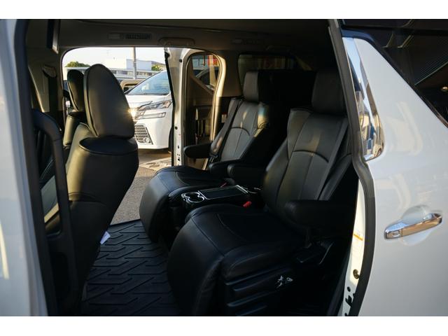 ヴェルファイア ２．５Ｚ　ＴＲＤエアロアルパインナビフリップダウンナビバックモニター両側パワースライドドアＬＥＤヘッドライトＥＴＣドライブレコーダーレザー調シートカバー（24枚目）