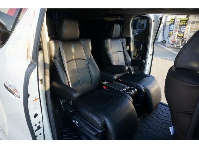 ヴェルファイア ２．５Ｚ　ＴＲＤエアロアルパインナビフリップダウンナビバックモニター両側パワースライドドアＬＥＤヘッドライトＥＴＣドライブレコーダーレザー調シートカバー（25枚目）