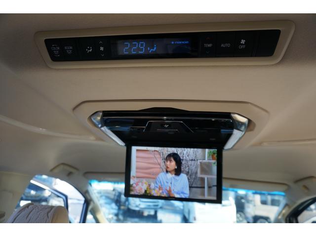 アルファードハイブリッド Ｘ　モデリスタエアロＬＥＤヘッドライト両側パワースライドドアアルパインビッグＸフリップダウンモニター純正１８アルミホイール（25枚目）