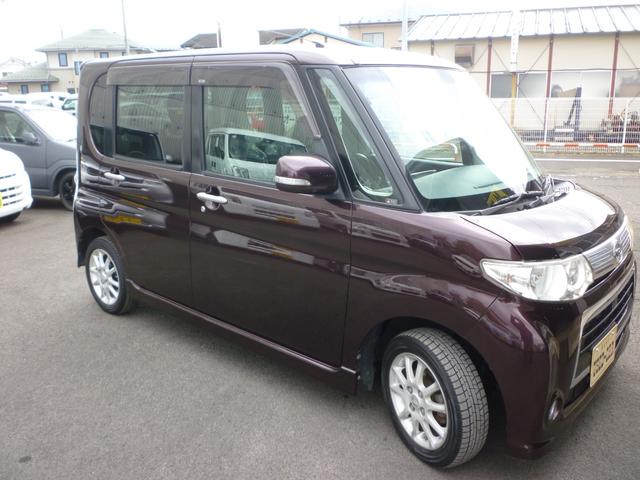 タント カスタムX 4WD 12.5Km 後期モデル タイミングチェーン ナビ地デジ Bluetooth機能 パワースライドドア ETC キセノンヘッドライト フォグランプ ABS スマートキー(8枚目)