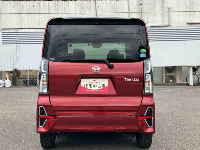 タント カスタムＲＳ　２ＷＤ　ＣＶＴ　スマートアシスト　運転席・助手席シートヒーター　クルーズコントロール　ミラクルオープンドア　電動両側スライドドア　パノラマモニター　ドライブレコーダー　ＥＴＣ付き　ナビ付き（4枚目）