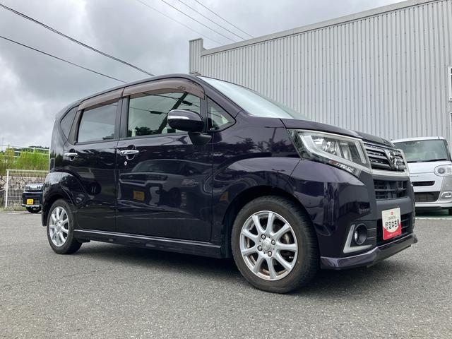 ムーヴ カスタム X ハイパーSAII 2WD CVT スマートアシスト ナビ付き ベンチシート アイドリングストップ プッシュボタンスタート ドライブレコーダー付き ETC付き バックカメラ フォグランプ(3枚目)