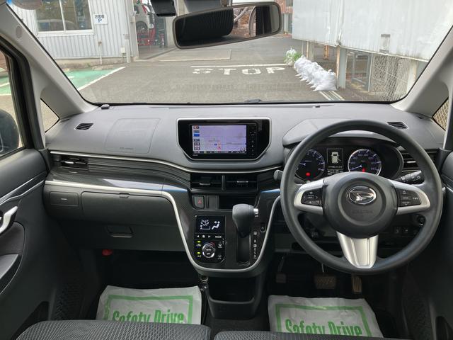 ムーヴ カスタム X ハイパーSAII 2WD CVT スマートアシスト ナビ付き ベンチシート アイドリングストップ プッシュボタンスタート ドライブレコーダー付き ETC付き バックカメラ フォグランプ(11枚目)