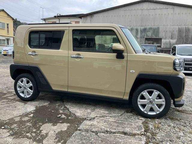 タフト Ｇターボ　クロムベンチャー　２ＷＤ　ターボ　ＣＶＴ　スマートアシスト　　シートヒーター　電動パーキングブレーキ　オートホールド機能　プッシュボタンスタート　衝突警報機能　　アイドリングストップ　全車速追従機能付ＡＣＣ（3枚目）