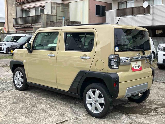 タフト Ｇターボ　クロムベンチャー　２ＷＤ　ターボ　ＣＶＴ　スマートアシスト　　シートヒーター　電動パーキングブレーキ　オートホールド機能　プッシュボタンスタート　衝突警報機能　　アイドリングストップ　全車速追従機能付ＡＣＣ（5枚目）