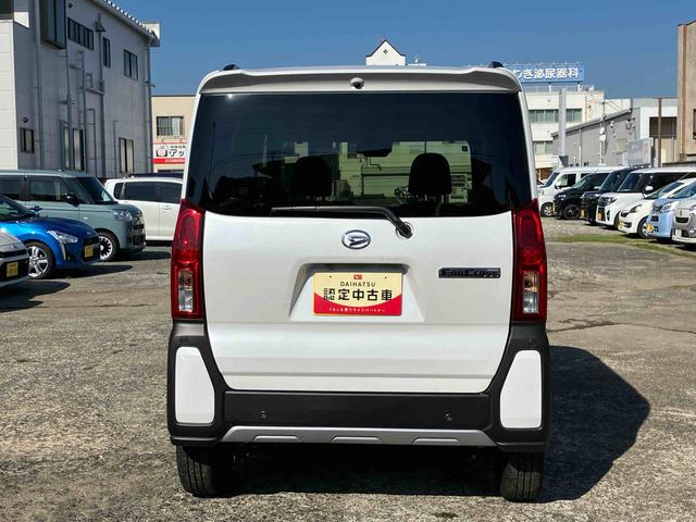 タント ファンクロスターボ ターボ 2WD スマートアシスト 両側電動スライドドア ベンチシート シートヒーター ミラクルオープンドア オートホールド機能 電動パーキングブレーキ プッシュボタンスタート フォグランプ(4枚目)