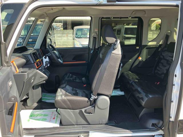 タント ファンクロスターボ ターボ 2WD スマートアシスト 両側電動スライドドア ベンチシート シートヒーター ミラクルオープンドア オートホールド機能 電動パーキングブレーキ プッシュボタンスタート フォグランプ(6枚目)