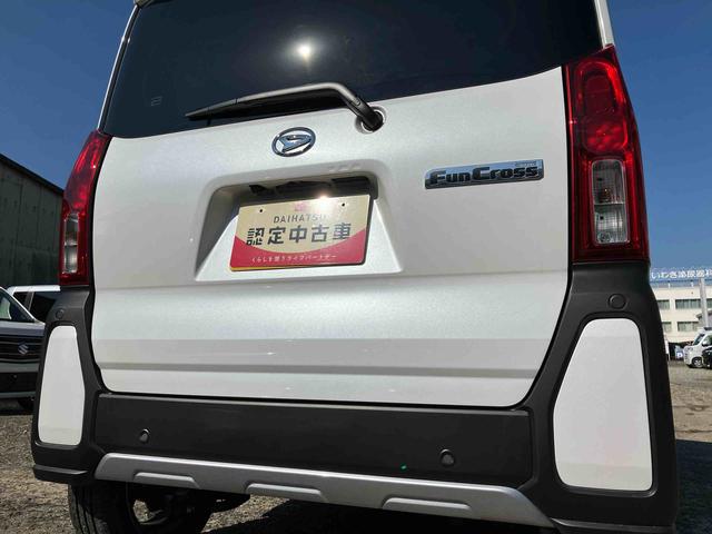 タント ファンクロスターボ ターボ 2WD スマートアシスト 両側電動スライドドア ベンチシート シートヒーター ミラクルオープンドア オートホールド機能 電動パーキングブレーキ プッシュボタンスタート フォグランプ(25枚目)