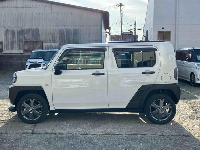 タフト Gターボ ダーククロムベンチャー ターボ 4WD CVT スカイフィールトップ シートヒーター スマートアシスト ナビ付き 電動パーキングブレーキ オートホールド機能 全車速追従機能付ACC バックカメラ プッシュボタンスタート(5枚目)