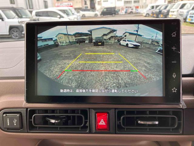 ムーヴキャンバス セオリーＧ　２ＷＤ　スマートアシスト　　シートヒーター　電動パーキングブレーキ　オートホールド機能　プッシュボタンスタート　衝突警報機能　コーナーセンサー　アイドリングストップ　バックカメラ　ベンチシート（14枚目）