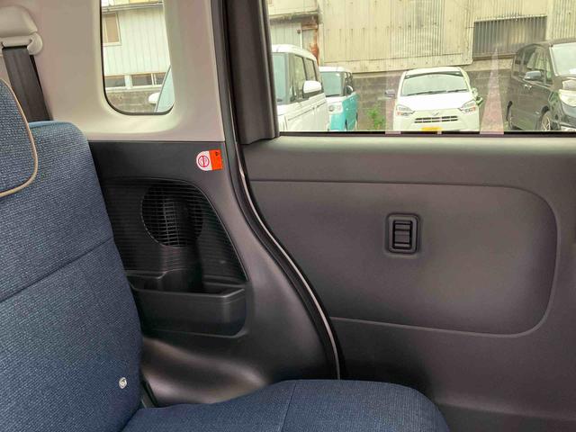 ムーヴキャンバス セオリーＧ　２ＷＤ　スマートアシスト　　シートヒーター　電動パーキングブレーキ　オートホールド機能　プッシュボタンスタート　衝突警報機能　コーナーセンサー　アイドリングストップ　バックカメラ　ベンチシート（45枚目）