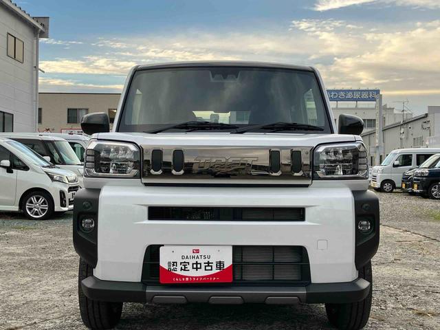 タフト G ダーククロムベンチャー 2WD スマートアシスト シートヒーター 電動パーキングブレーキ オートホールド機能 プッシュボタンスタート IDLE日装着車 全車速追従機能付ACC 誤発進抑制制御機能 バックカメラ(2枚目)