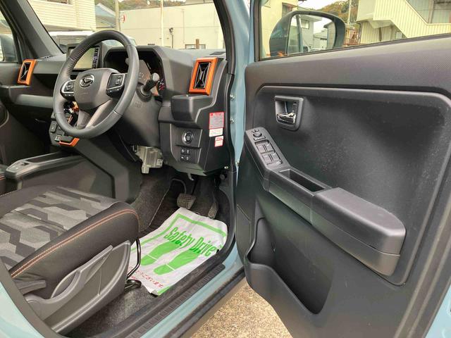 タフト Gターボ 車検整備付 2WD ターボ スカイフィールトップ CVT パノラマモニター スマートアシスト シートヒーター 電動パーキングブレーキ オートホールド機能 プッシュボタンスタート 全車速追従機能付ACC(8枚目)