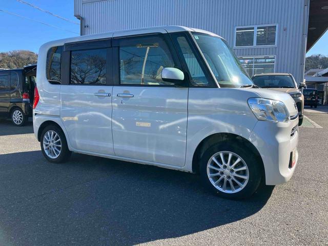 タント Ｘ　２ＷＤ　ＣＶＴ　プッシュボタンスタート　運転席・助手席ＳＲＳエアバッグ　ミラクルオープンドア　アイドリングストップ　電動ドアミラー　ＥＴＣ付き（3枚目）