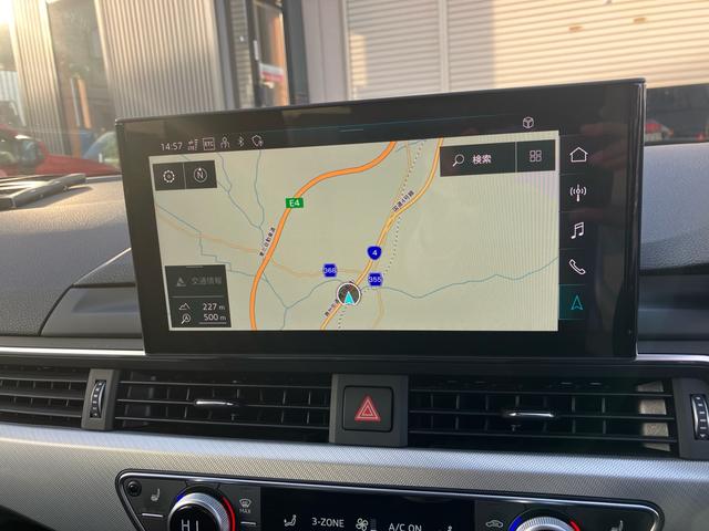 Ａ４アバント ３５ＴＦＳＩ　アドバンスド　クワトロ　オートクルーズ　レーンアシスト　Ｂｌｕｅｔｏｏｔｈ接続　パーワーシート　シートヒーター　アルミ　ＥＴＣ　スマートキー（6枚目）
