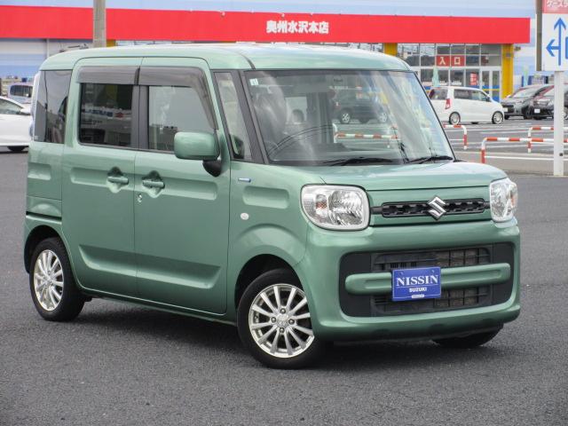 スペーシア ＨＹＢＲＩＤ　Ｇ　４ＷＤ　フルセグナビ　両側スライドドア　ＣＤ　ＤＶＤ　Ｂｌｕｅｔｏｏｔｈ　オートライト　オートエアコン　運転席シートヒーター　アイドリングストップ　横滑り防止装置　キーレスプッシュスタート　保証付販売車（39枚目）